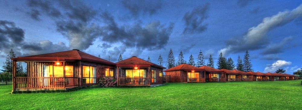 Ocean Breeze Cottages Burnt Pine Eksteriør billede